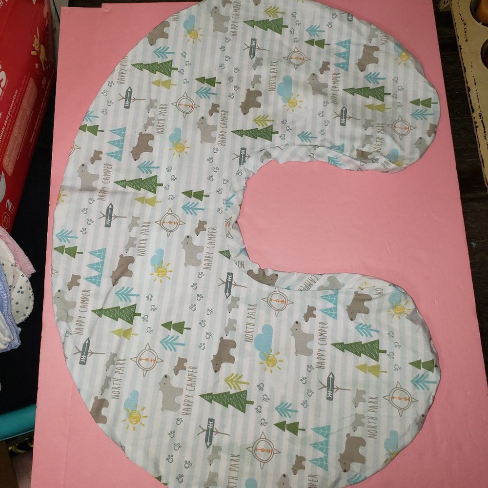 Boppy Cover Happy Camper Trees & Bears & Arrows